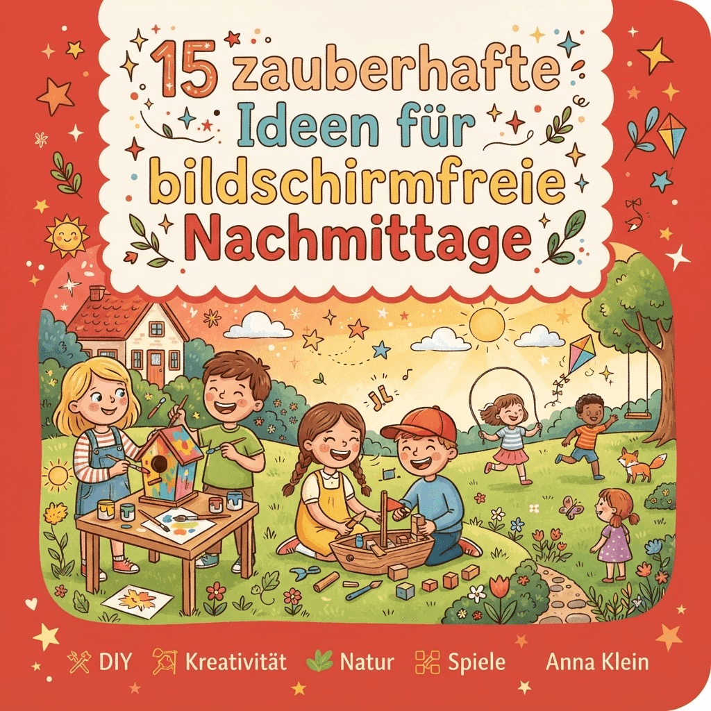 Cover: 15 zauberhafte Ideen für bildschirmfreie Nachmittage