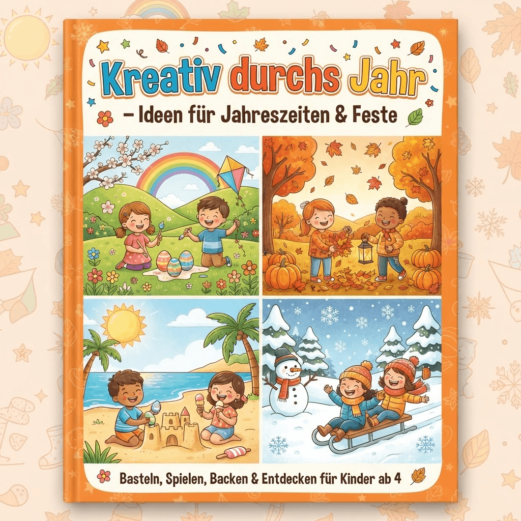 Cover: Kreativ durchs Jahr – Ideen für Jahreszeiten & Feste